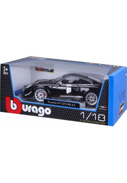 Bburago 1:18 Plus - PORSCHE 911 GT3 RS Black