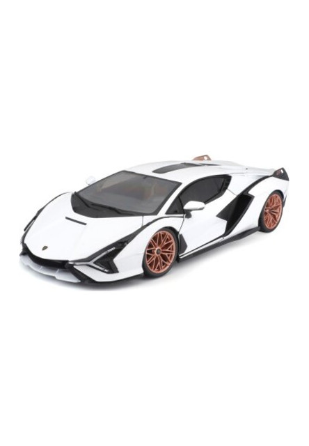 Bburago 1:18 TOP Lamborghini Sián FKP 37 White/Black