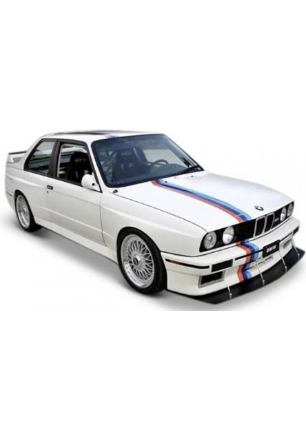 Bburago 1:24 Plus BMW 3 Series M3 1988 White