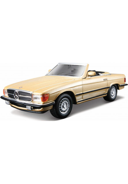 Bburago 1:32 Mercedes Benz 450 SL (1977) Gold