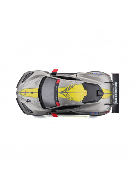 Bburago 1:24 Racing - 2020 Chevrolet Corvette - C8R #4 Yellow