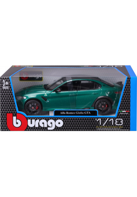 Bburago 1:18 Plus - Alfa Romeo Giulia GTA - Met Green