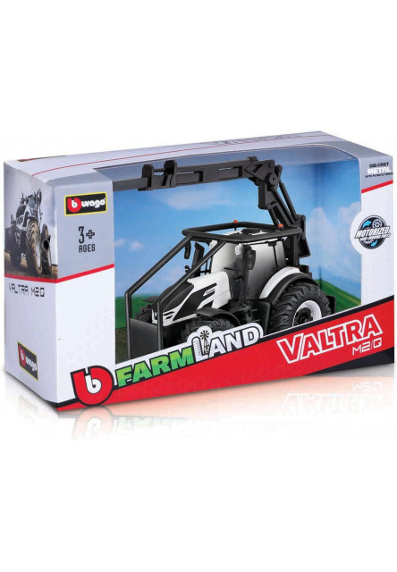 Bburago  Farm Traktor 10cm Valtra N174 - lesný traktor