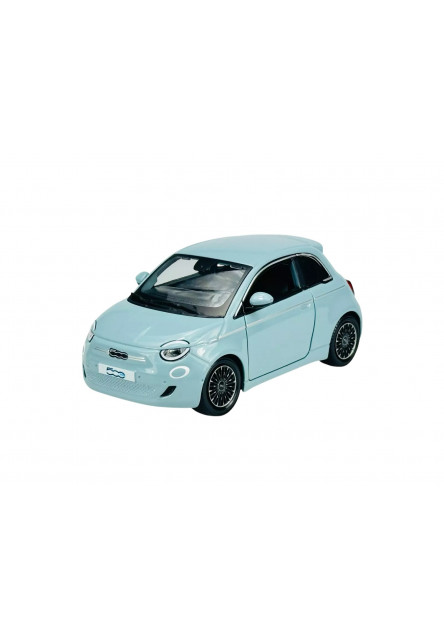 Bburago 1:24 Plus - Fiat 500e (2023) - Blue