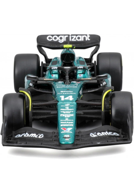 Bburago 1:43 RACE Formula F1 - Aston Martin  AMR23 (2023) #14 Fernando Alonso
