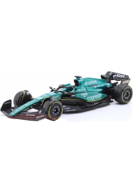 Bburago 1:43 RACE Formula F1 - Aston Martin  AMR23 (2023) #18 Lance Stroll Bburago