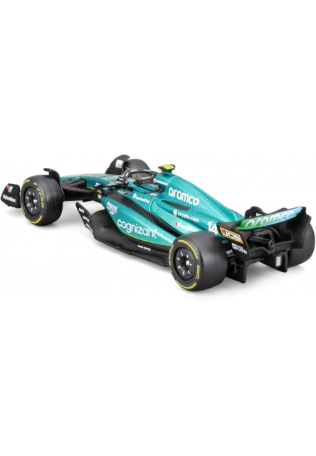 Bburago 1:43 RACE Formula F1 - Aston Martin  AMR23 (2023) #14 Fernando Alonso with driver