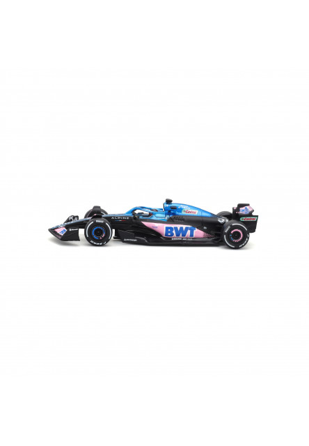 Bburago 1:43 RACE Formula F1 - BWT Alpine F1 Team A524 (2024) #31 (Esteban Ocon) - with dr