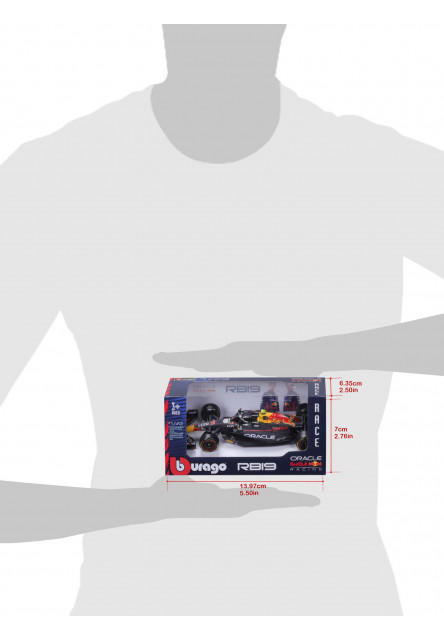 Bburago 1:43 RACE Formula F1 - Red Bull Racing RB20 (2024) #11 (Sergio Pérez)