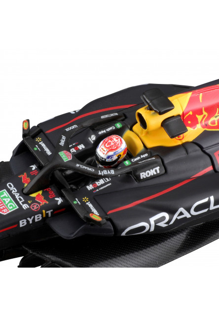 Bburago 1:43 RACE Formula F1 - Red Bull Racing RB20 (2024) #1 (Max Verstappen) - with driv