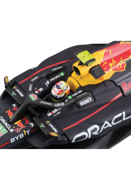 Bburago 1:43 RACE Formula F1 - Red Bull Racing RB20 (2024) #11 (Sergio Pérez) - with drive