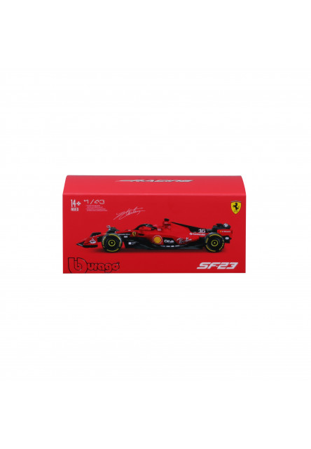 Bburago 1:43 Formula F1 Ferrari Scuderia SF-24 (2024) nr.16 Charles Leclerc  - with driver