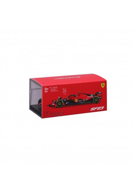 Bburago 1:24 Formula F1 Ferrari Scuderia SF-23 (2023) nr.16 Charles Leclerc  - Hard Case