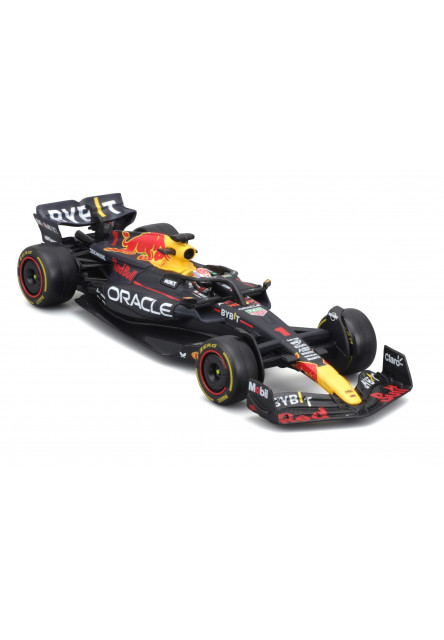 Bburago 1:24 RACE Formula F1 - Red Bull Racing RB19(2023) #1 (Max Verstappen) -with driver