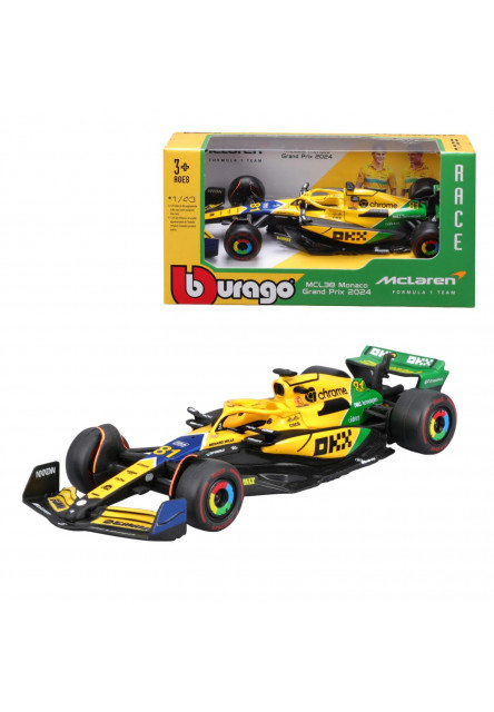 Bburago 1:43 RACE Formula F1 - McLaren F1 Team MCL38 Senna Edtion Bburago