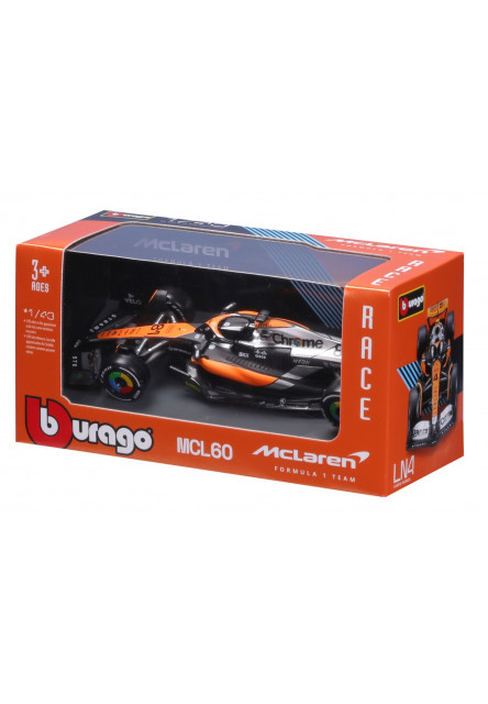 Bburago 1:43 RACE Formula F1 - McLaren F1 Team MCL38 Senna Edtion