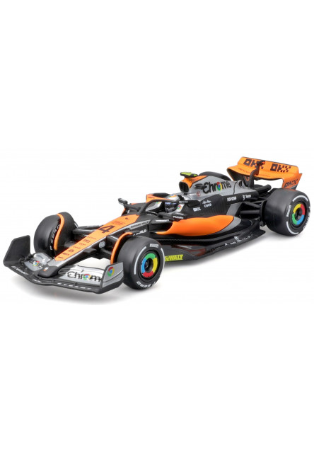 Bburago 1:24 RACE Formula F1 MODEL-KIT - McLaren F1 Team MCL38 (2024) #4 (Lando Norris)