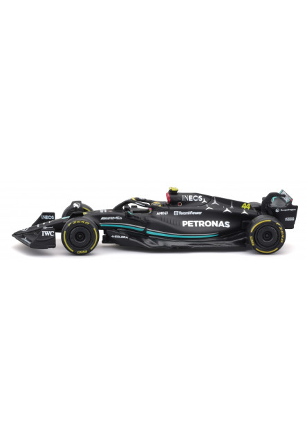 Bburago 1:24 RACE Formula F1 - Mercedes-AMG F1 W14 E (2023) #44 Lewis Hamilton with driver