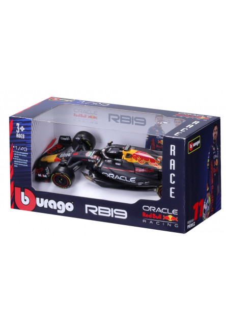 Bburago 1:43 RACE Formula F1 4PAC - Red Bull Racing RB20(2024) #1 M.Verstappen #11 S.Perez