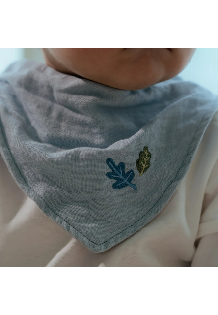 Bryndáček bandana 2 ks Pure Denim Blue