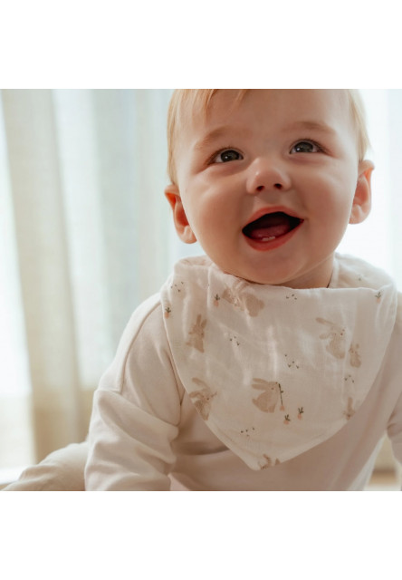 Bryndáček bandana 2 ks Baby Bunny