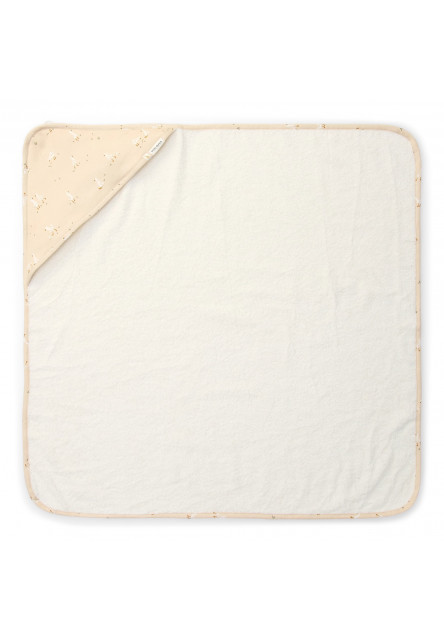 Osuška s kapucí 75x75 cm Husa Newborn Naturals