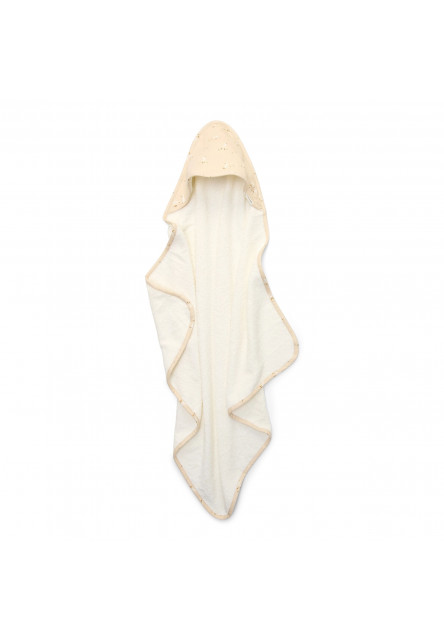 Osuška s kapucí 75x75 cm Husa Newborn Naturals