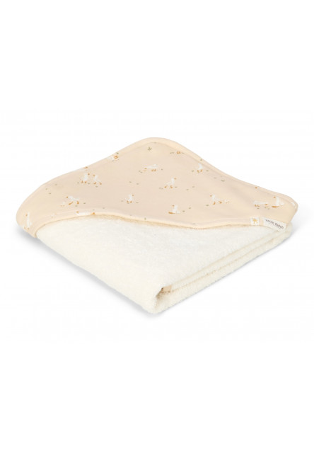 Osuška s kapucí 75x75 cm Husa Newborn Naturals