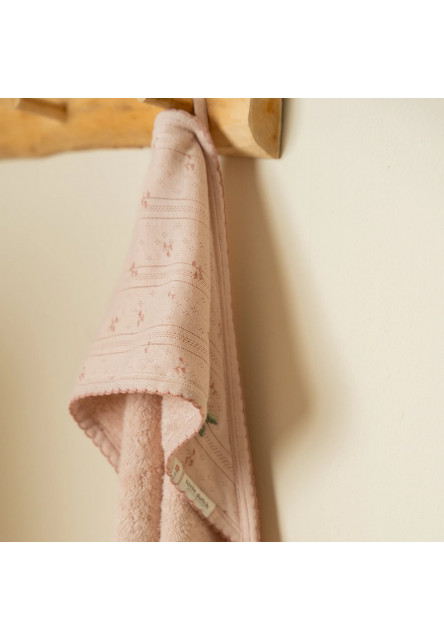 Osuška s kapucí 100x100 cm Pure Blossom