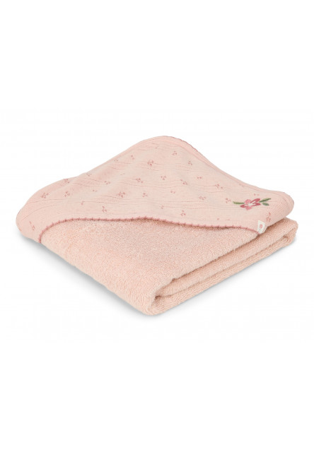 Osuška s kapucí 100x100 cm Pure Blossom