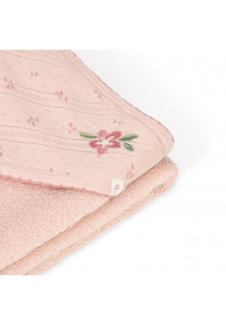 Osuška s kapucí 100x100 cm Pure Blossom