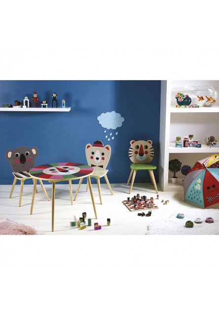 Drevené kocky postavičky