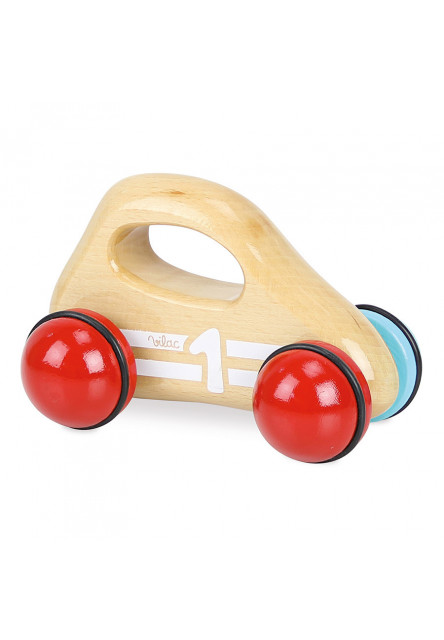 Závodné auto Chrobák prírodné