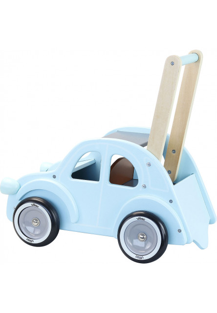 Drevené chodítko auto Citroen 2CV