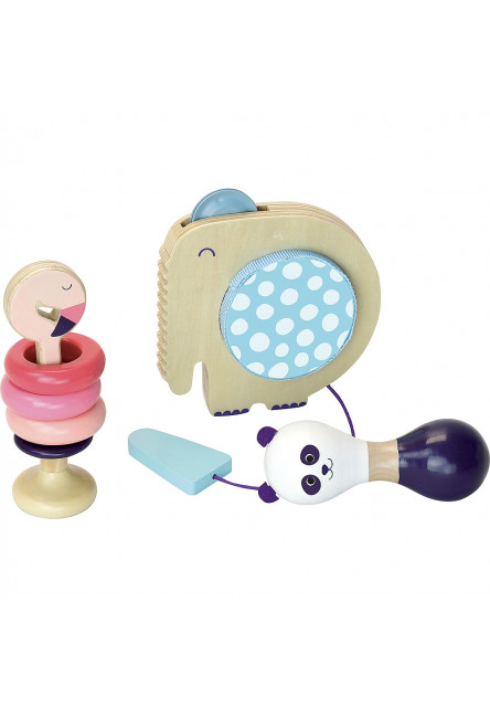 Drevený muzikálna súprava D'éveil