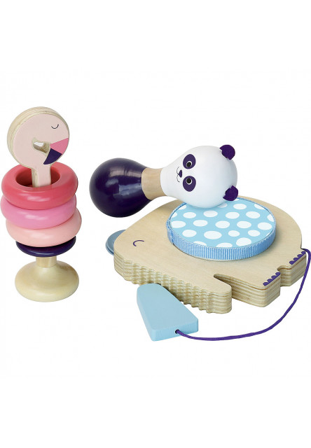 Drevený muzikálna súprava D'éveil