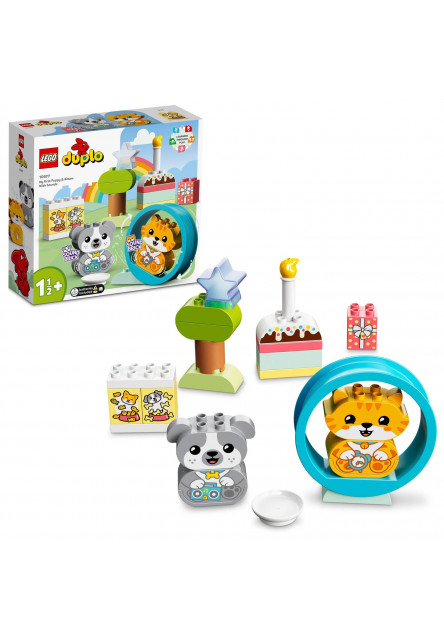 Moje prvé šteniatko a mačiatko so zvukom