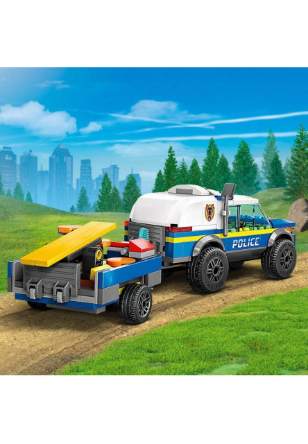 Mobilné cvičisko pre policajné psy