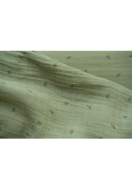 Plena zavinovací 120x120 cm s potiskem Pure Sage