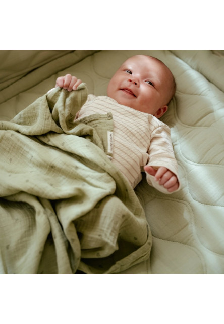 Plena zavinovací 120x120 cm s potiskem Pure Sage