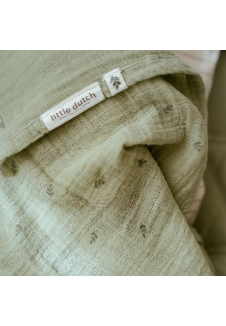 Plena zavinovací 120x120 cm s potiskem Pure Sage