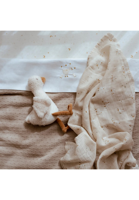 Plena zavinovací 120x120 cm Husa Newborn Naturals