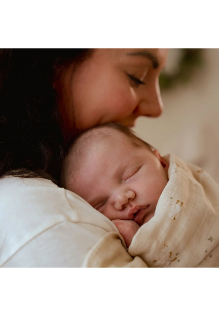 Plena zavinovací 120x120 cm Husa Newborn Naturals