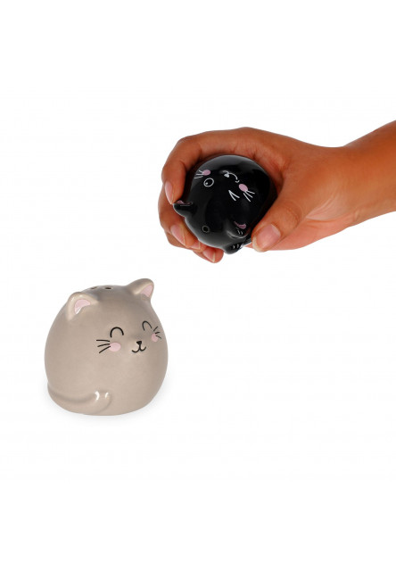 Keramická súprava na soľ a korenie Legami Salt & Pepper - Kitty