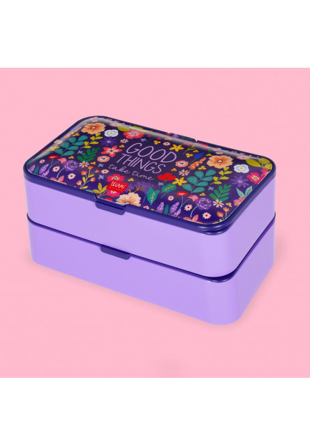 Box na desiatu Legami Lunch Box 1200 Ml - Flowers