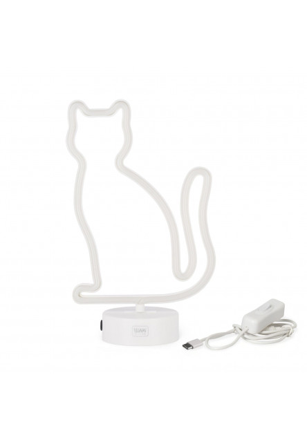 LED lampička Legami Neon Effect LED Lamp - It'S A Sign - Kitty