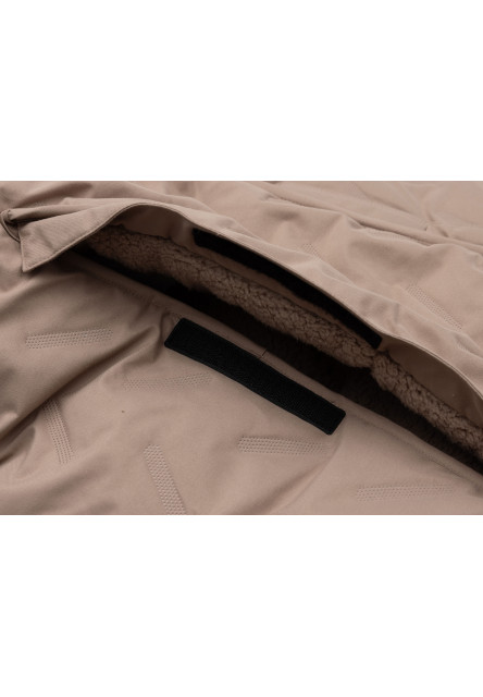 Fusak do kočárku Embossed Milky Coffee