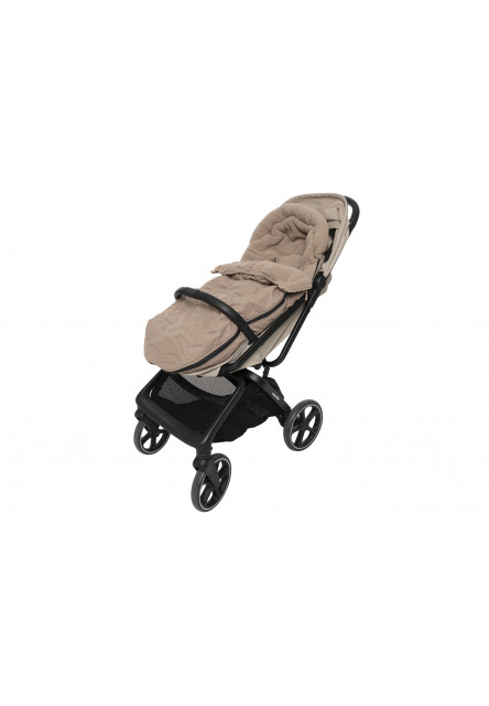 Fusak do kočárku Embossed Milky Coffee