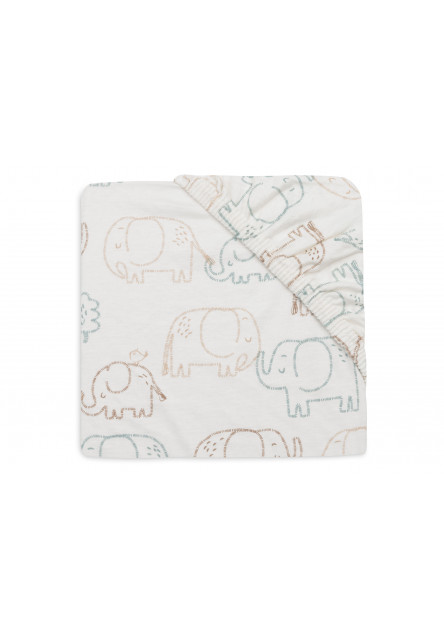 Prostěradlo napínací 40/50 x 80/90 cm Elephant Tales