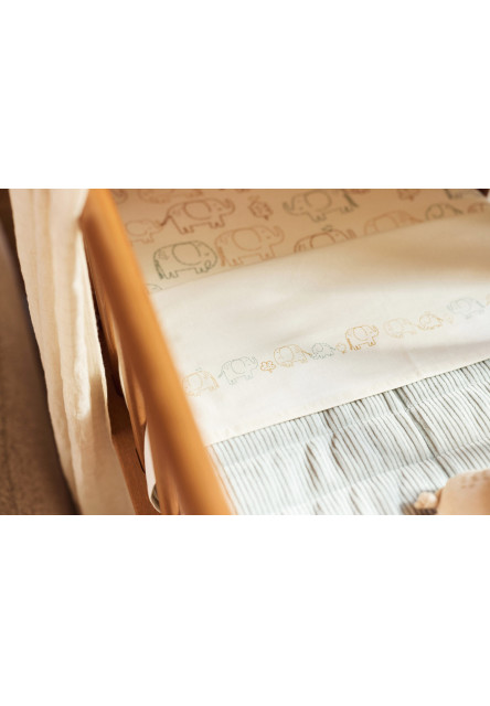 Prostěradlo napínací 40/50 x 80/90 cm Elephant Tales